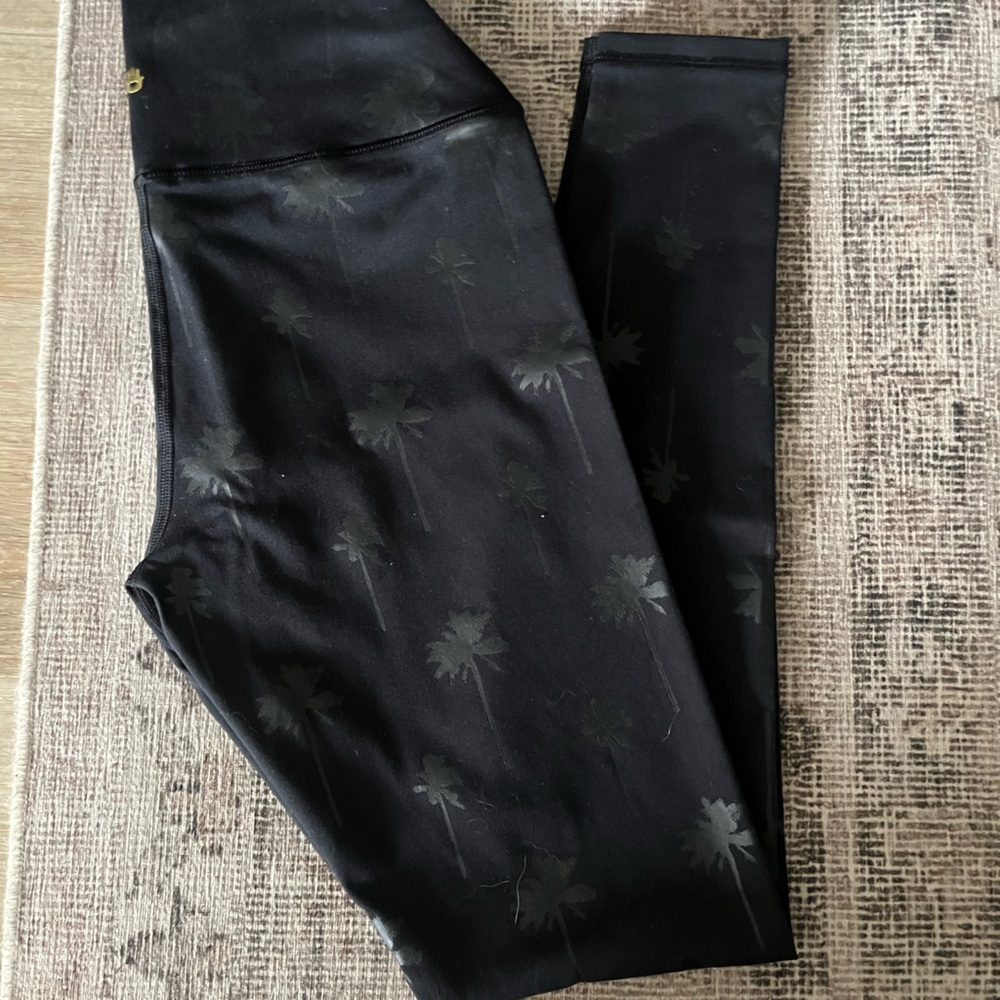 Spiritual gangster Palm tree leggings
